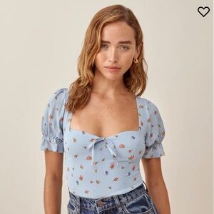 NWOT REFORMATION- Delevan Top in Amalfi, 2